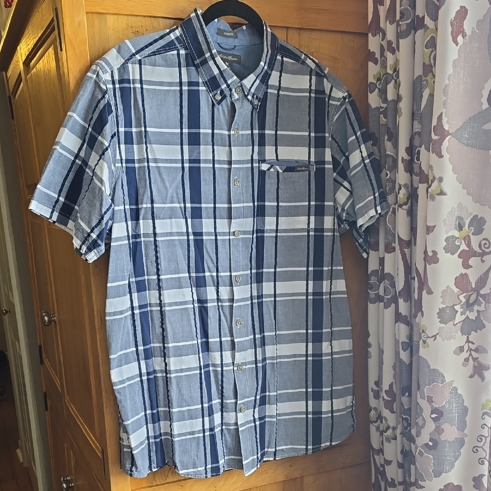 Eddie Bauer Dress Shirt, Size TXL